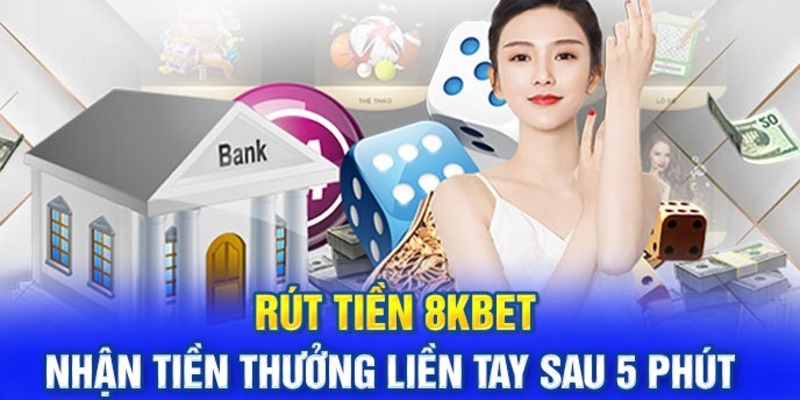 Thắc mắc hội viên 8KBET thường gặp khi rút tiền 