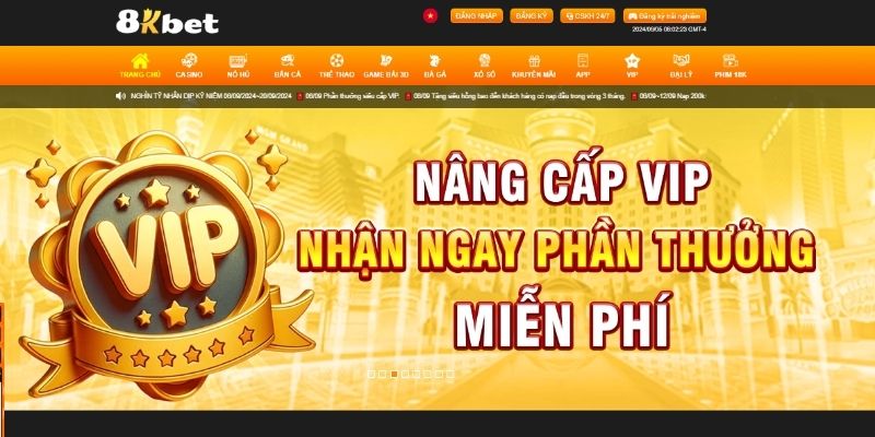 Truy cập trang tải 8KBet uy tín